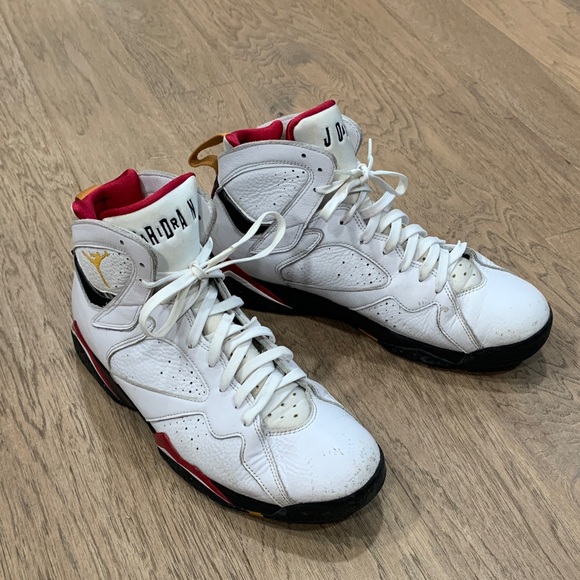 Jordan Other - Nike Air Jordan 7 Retro Cardinal White Black Red 2022 CU9307-106 Men's Size 11